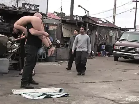 Julie Night - Fisted and Fucked in the Junkyard